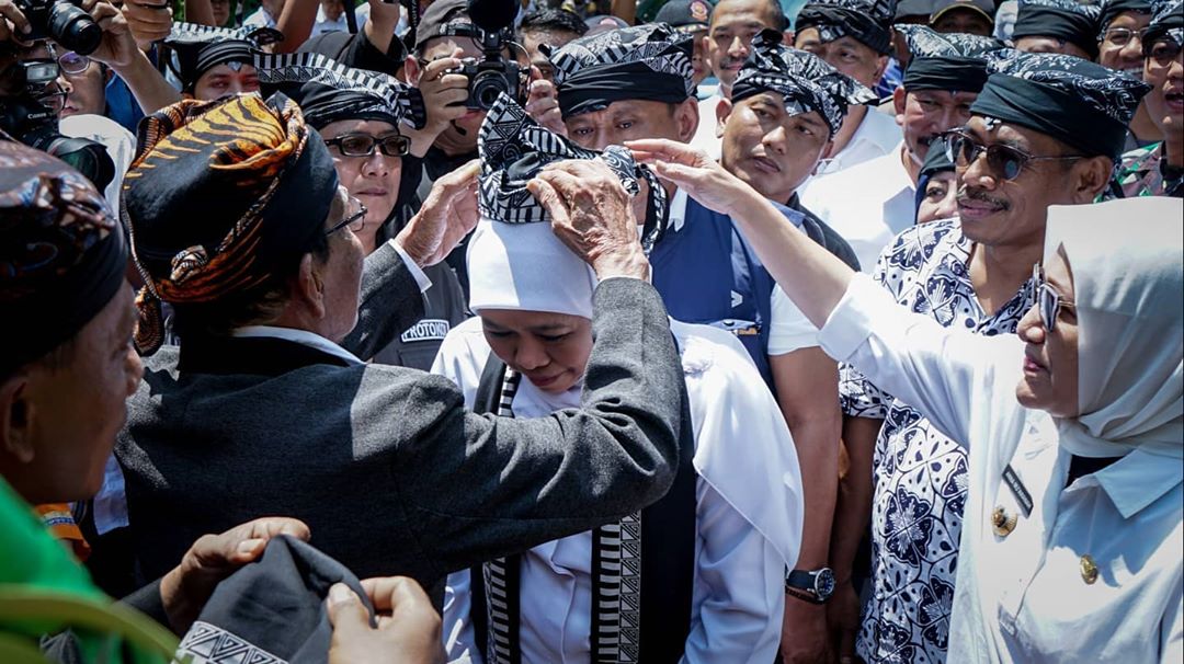 Kunjungan Gubernur Jawa Timur keMasyarakat Samin